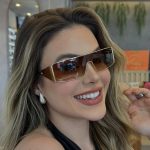 European & American Fashion New Square One-Piece Sunglasses - Stylish Versatile Street Photography Influencer Same-Style Sunglasses for Trendy Women - Image 2